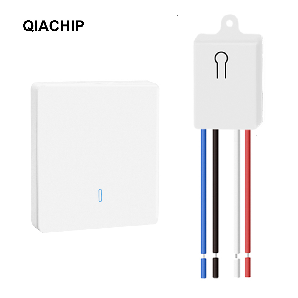 433Mhz Draadloze Schakelaar Smart Home Licht/Led/Lamp Universele Breker AC90V-250V Afstandsbediening Rf Relay Ontvanger Wandpaneel Schakelaar