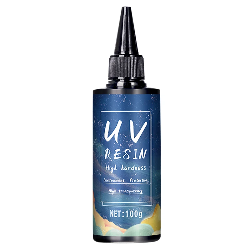 Pegamento de resina UV para joyería DIY, resina epoxi y lámpara UV Alta transparencia Secado rápido Alta dureza, 20 g, 50 g, 100 g, 250 g, 1000 g: Verde