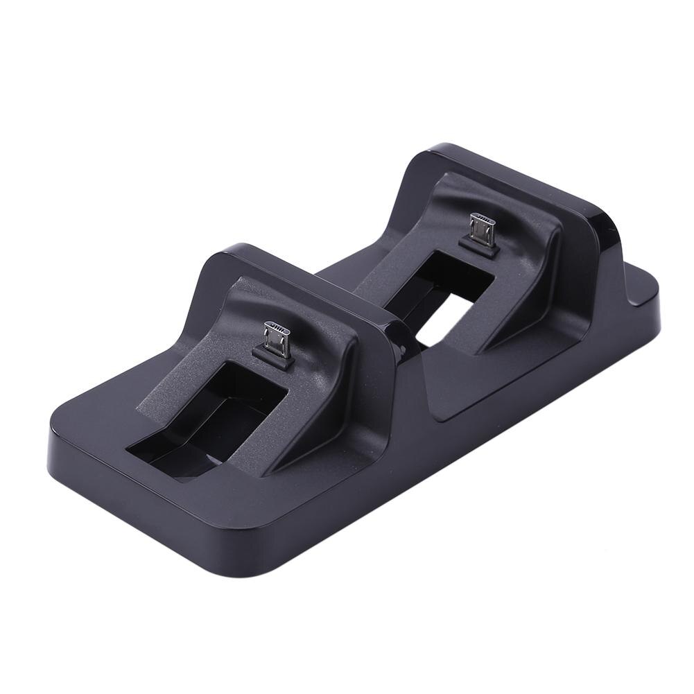 Dual USB Charging Dock Station Stand for PS4 PlayStation 4 Game Controller Handle Charger Cradle Bracket for PS 4