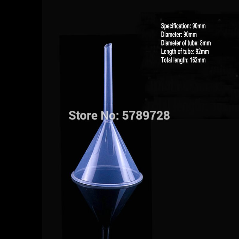 DIA 30mm to 150mm Plastic Conical Funnels For Perfume Liquid Essential Oil Filling Empty Bottle Packing Tool Lab Supplies