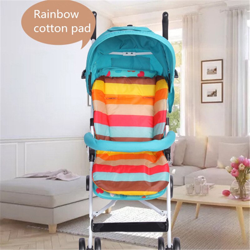 Baby Kinderwagen Sitzkissen Kinderwagen Hohe Stuhl Kinderwagen Auto Bunte Weiche Matratzen Wagen Sitz Pad Kinderwagen matt Zubehör