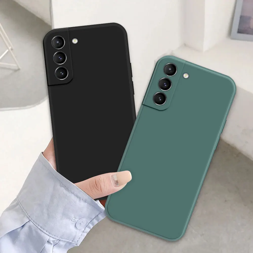 per Samsung S21 FE custodia antiurto per Samsung galassia S21 più custodia per telefono coperchio posteriore morbida in silicone per Samsung S21 ultra Fundas