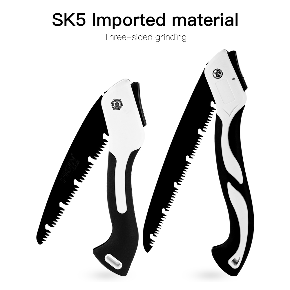 Vastar Multifunctional Folding Saw Blade Hand Saw Woodworking Cutting Tools SK5 Steel Handle Collapsible Sharp Garden Saw