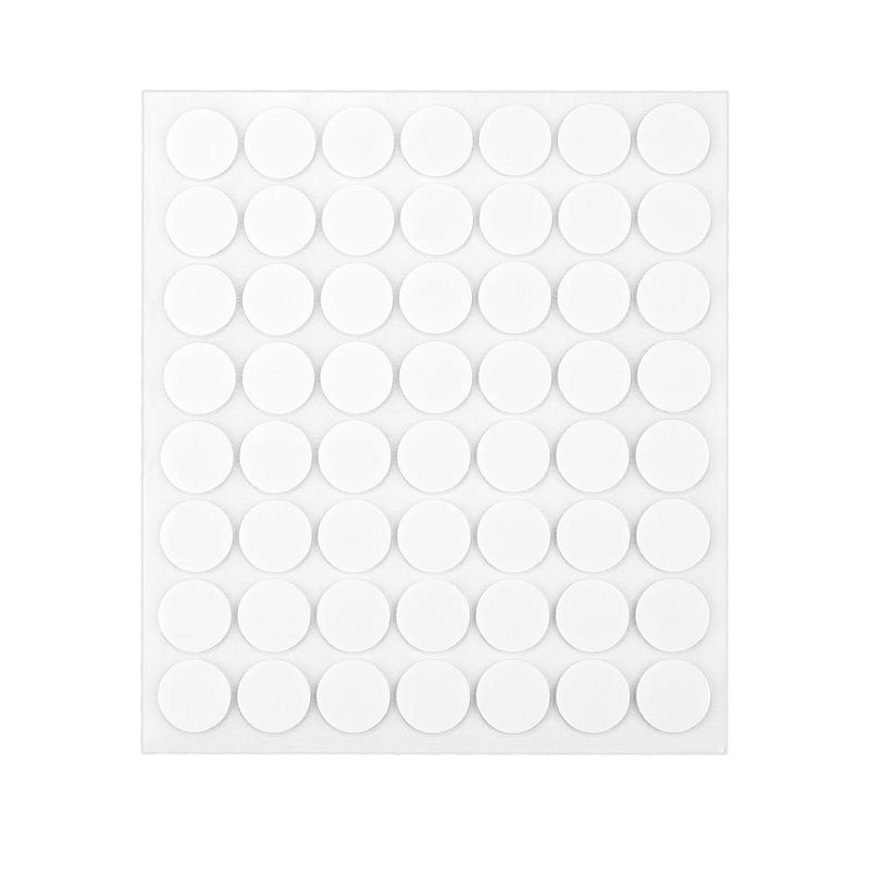 Lote de pegatinas adhesivas para mecha de velas, cinta adhesiva de espuma resistente al calor de doble cara para cera, soporte de Base fija, suministro para fabricación de velas: Azul