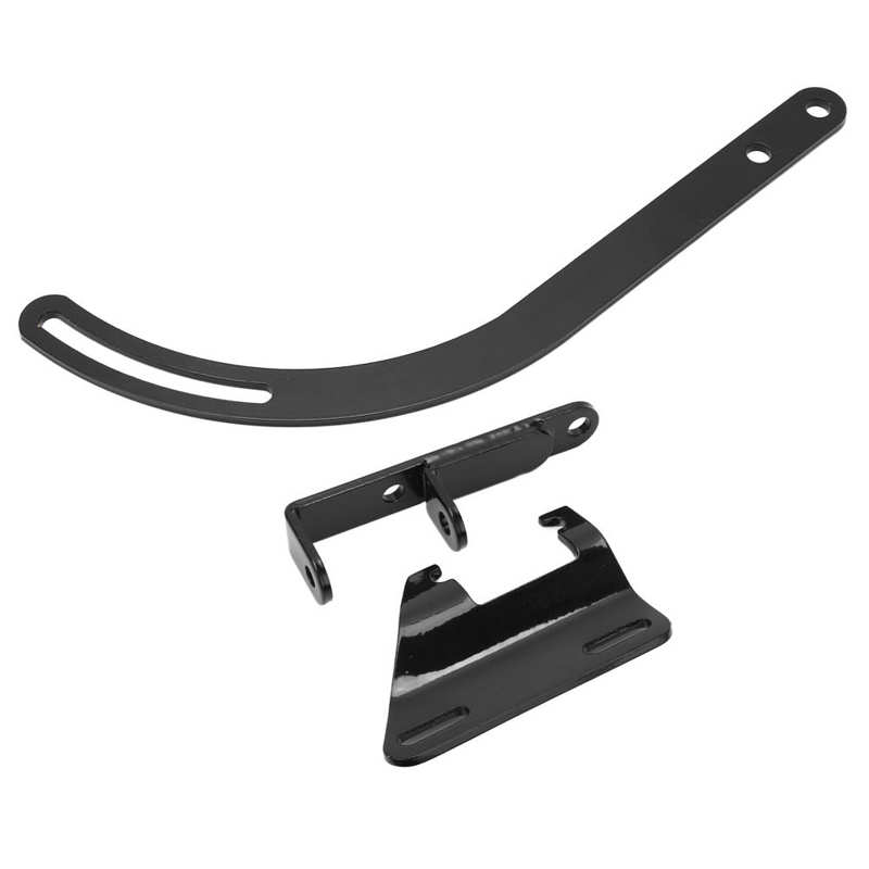 SWP Alternator Bracket Black /Set Metal Alternator Bracket Kit for Small Block Engines