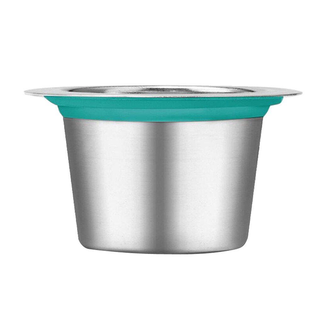 Stainless Steel Refillable Coffee Capsules Reusable Coffee Pods Filters BPA Free
