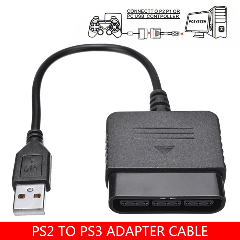 Cable convertidor adaptador USB para Gamepad a ordenador, Cable convertidor Compatible con conector de Control de juegos