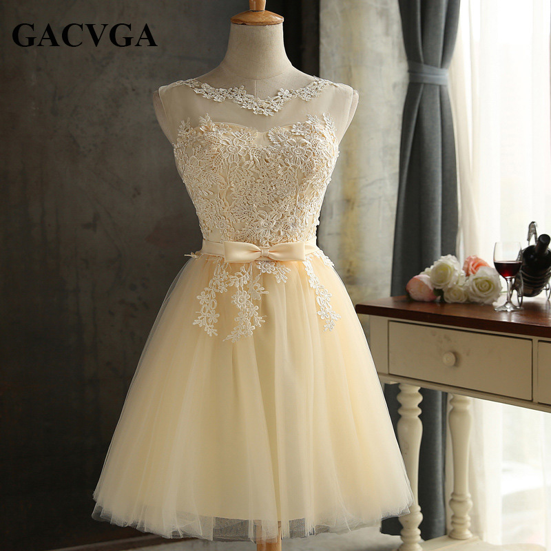 Gacvga elegante Spitze Sommerkleid ärmellose schöne kurze Kleid für Frauen sexy schlanke Weihnachts feier Kleider Vestidos