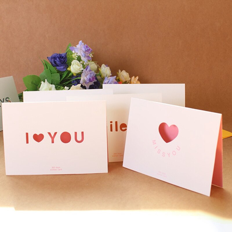 10 stk/mye gratulasjonskort valentinsdag kort gutt jente venn år Gud jul postkort til bryllup