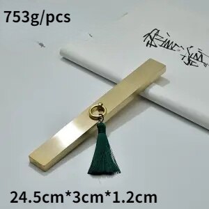 Brass Paperweights Carving Pattern Paperweights Writing Paperweights Xuan Paper Paper Weight Student Supplies