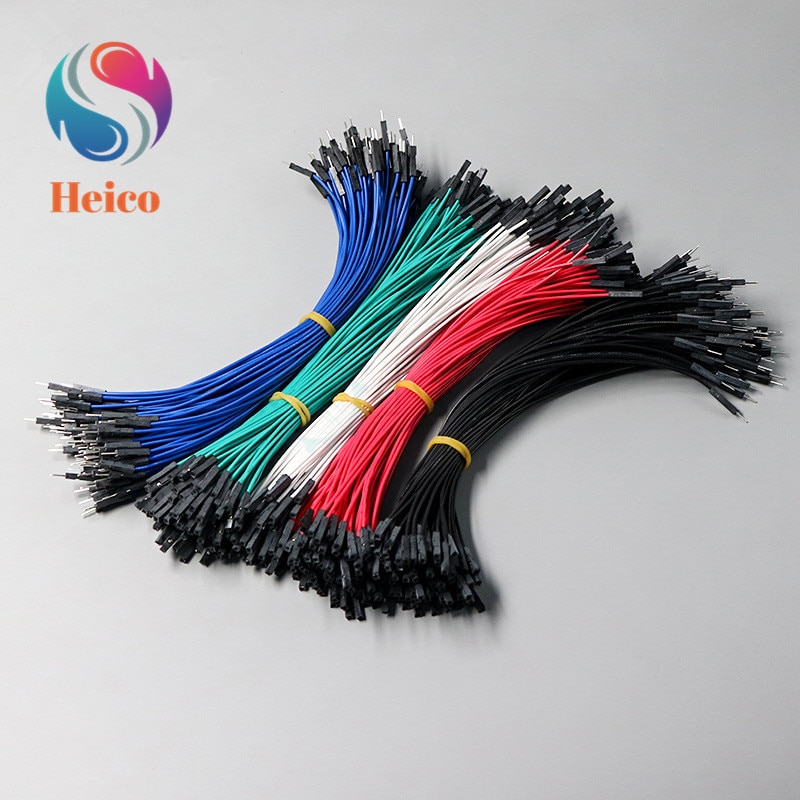 10pcs/lot DIY Dupont Cable Electronic Kit For Arduino 10cm 2.54mm Line Male to Female Dupont Jumper Wire Cable Connector