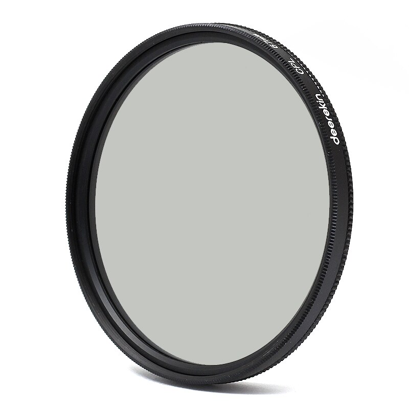 Deerekin 55mm Circular Polarizer Polarizing CPL Filter for Nikon D3500 D3400 AF-P 18-55mm Sony 16-70/F4 SLR Camera Lenses