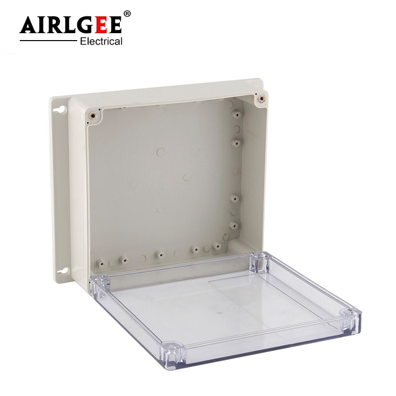 192*188*70mm Ip65 waterdichte outdoor kabel wandmontage junction box PC/ABS plastic transparant cover elektrische terminal