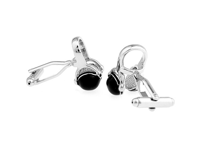 IGame Kopfhörer Manschettenknöpfe Schwarz Farbe DJ Walkman Headset