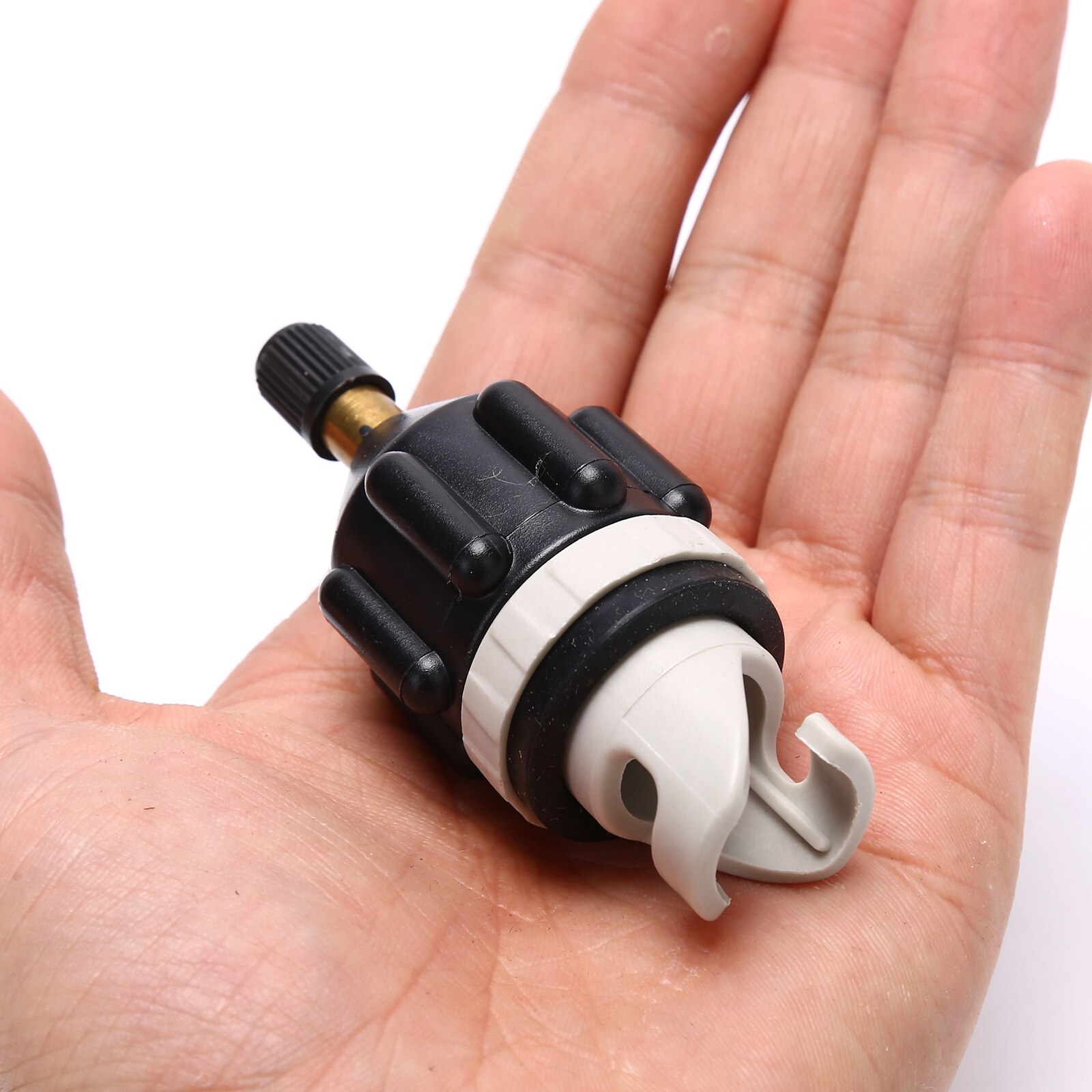 Rowing Boat Air Valve Adaptor Sup Board Kayak Pump Adapters Inflatable Air Valve Attachment Kayak Parts Accessories Kayak Boat