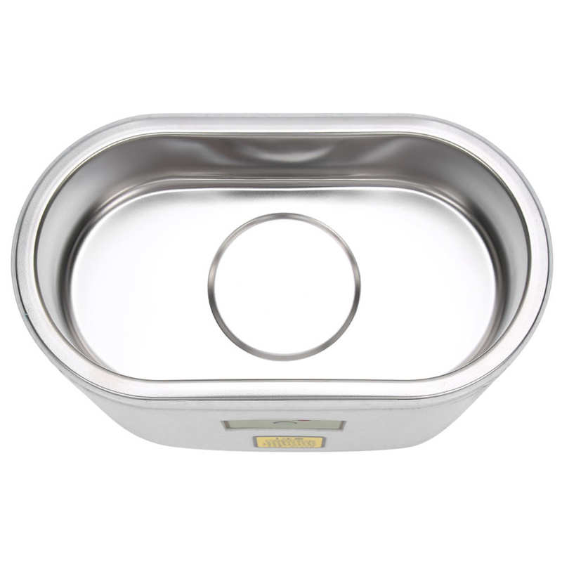 600ml Ultrasonic Cleaner Ultrasound Denture Cleaner Stainless Steel Jewelry Glasses Cleaning Machine With Timer