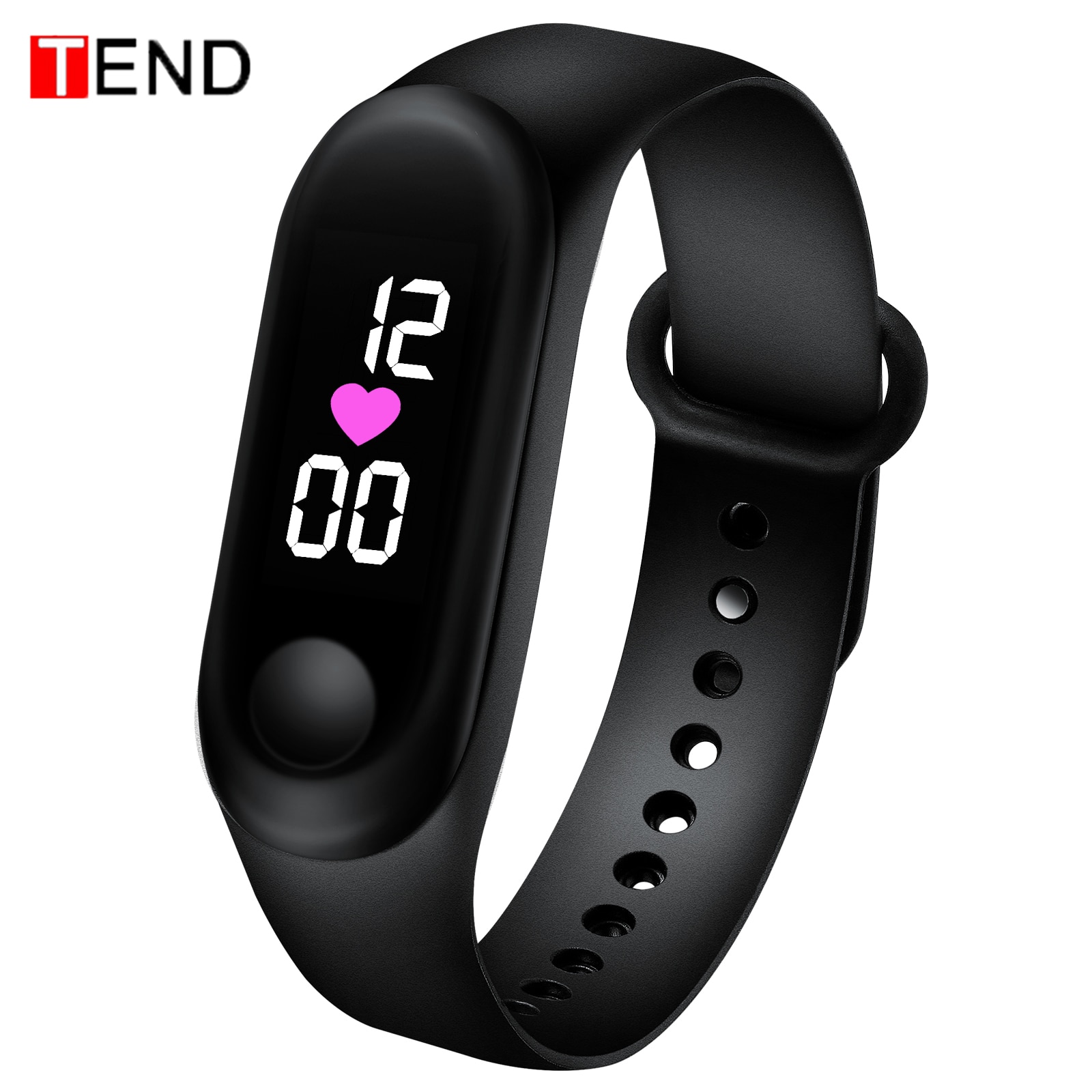 Reloj sencillo deportivo para hombre y mujer, reloj LED rectangular, reloj Digital electrónico resistente al agua para hombre y mujer, reloj Digital para parejas