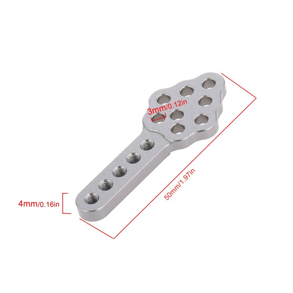 4 Stuks Cnc Metalen Schokdemper Mount Passen Hoogte Hoek Stand Voor Rc Crawler Auto Axiale SCX10 90046 D90 D110