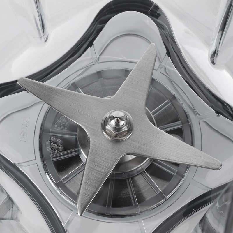 Transparent Food Blender Container with Blade Lid Replacement Accessories Fit for Vitamix Container 64oz Blender Accessories