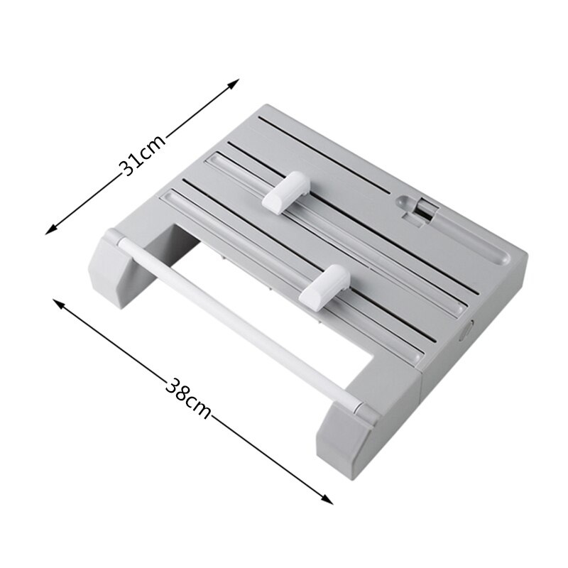 1PC Zauberstab Papier Handtuch Gestell Gewebe Film Konservierungsmittel Halfter wickeln Zinn Folie Spender Speicher Organizer Für Küche Schlecht: D2