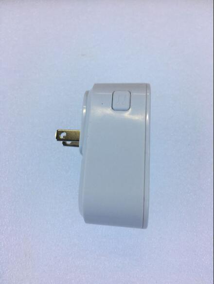 Ac 110-220v smarte indendørs dørklokke trådløs wifi dørklokke us eu plug tosee app xsh app til keelead  m3 d100 eken  v5