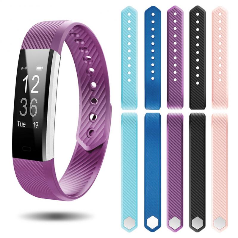 Correa de silicona de repuesto para ID115/ ID115 Lite/ ID115 HR, pulsera inteligente deportiva, TXTB1