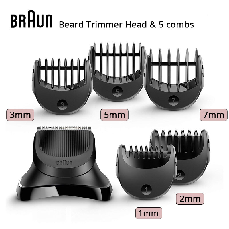 Braun-Cabezal de afeitadora 32B para hombre, cortador de papel de aluminio, Cassette negro, cuchilla de repuesto para Afeitadora eléctrica 3000s 3010s 3040s 3050cc 3070cc