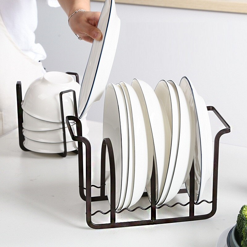 Égouttoir à vaisselle de cuisine simple de style japonais, support de rangement des assiettes à couverts, supports de finition, mettre des bols