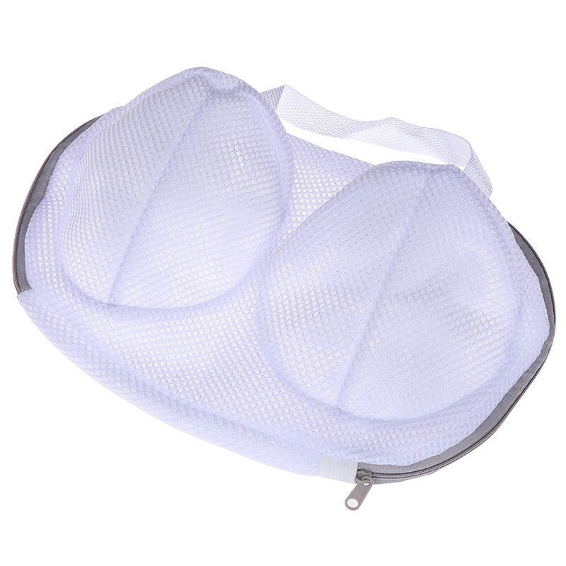 Thuis bh waszak reis schoonmaak polyester organizer ondergoed zakje mesh wasbescherming geclassificeerd lingerie: Grijs