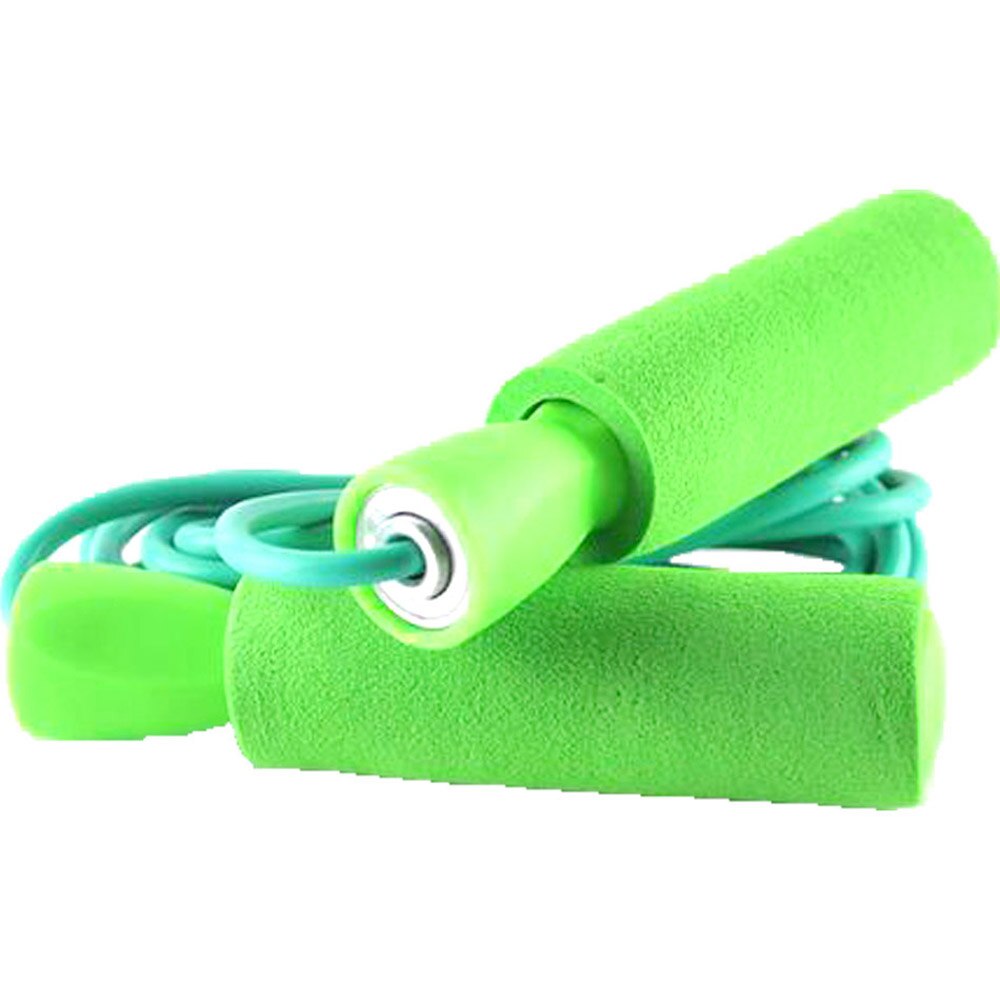 Velocidad saltar la cuerda de Fitness deportes formación Comba ajustable ejercicio para perder peso gimnasio Fitness equipamiento de Crossfit: Verde