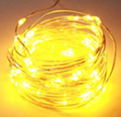 Indoor outdoors Bottle lamp string LED Bottle lamp Valentine's Day Christmas decoration The wine bottle Lamp string: Yellow 10PC