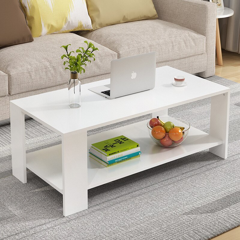 Household small living room rectangular simple coffee table small side table coffee table bedside table: C