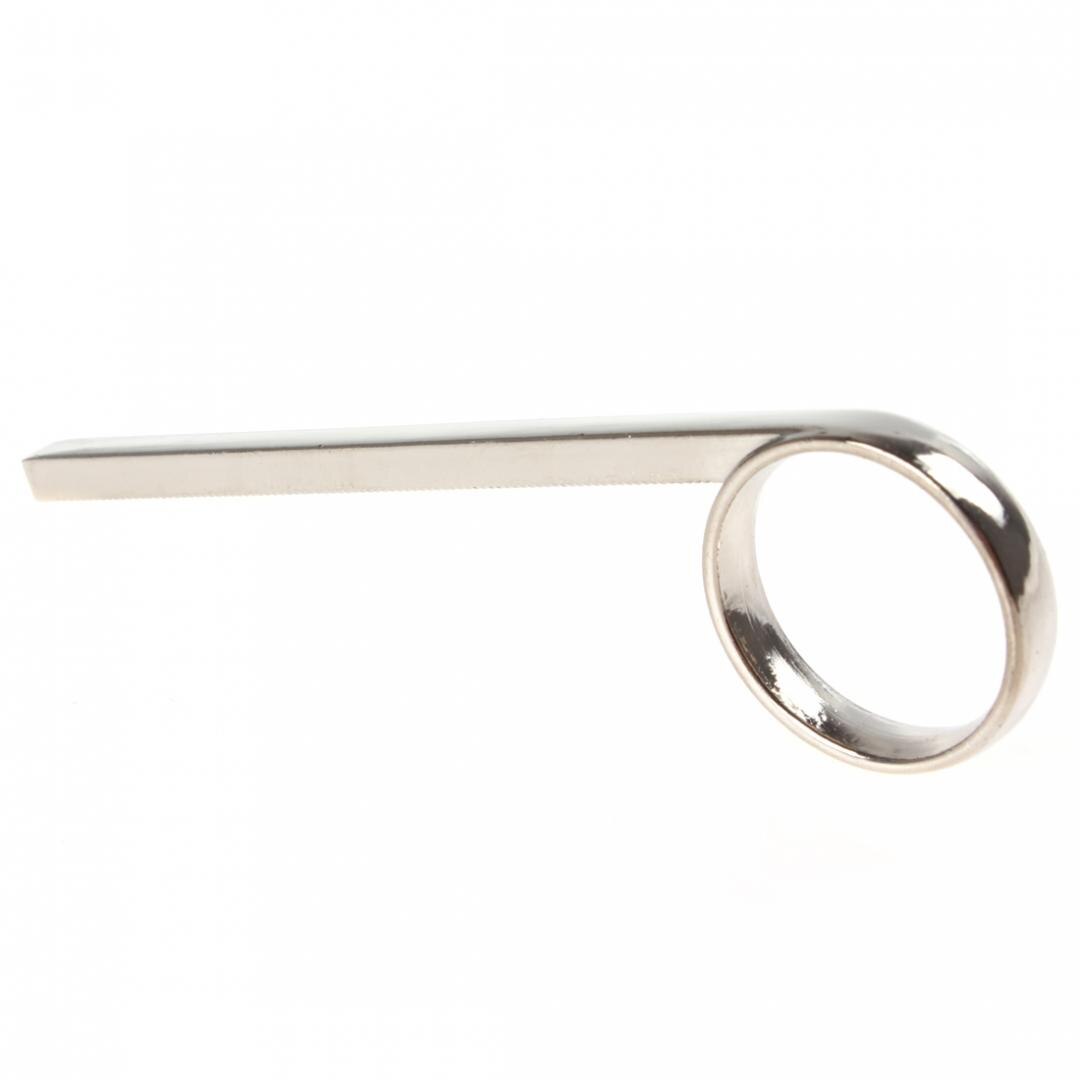 Piezas de trompeta niqueladas trompeta 3 er anillo de dedo deslizante para reparar piezas de instrumentos de viento de madera