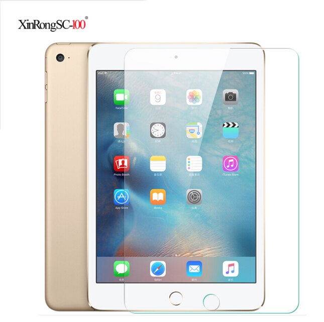 Für iPad Mini 1 2 Mini1 Mini2 A1432 A1454 A1455 A1489 A1490 A1491 Lcd Touch Screen Digitizer + IC Chip anschluss Flex + Schlüssel Taste: only glass film