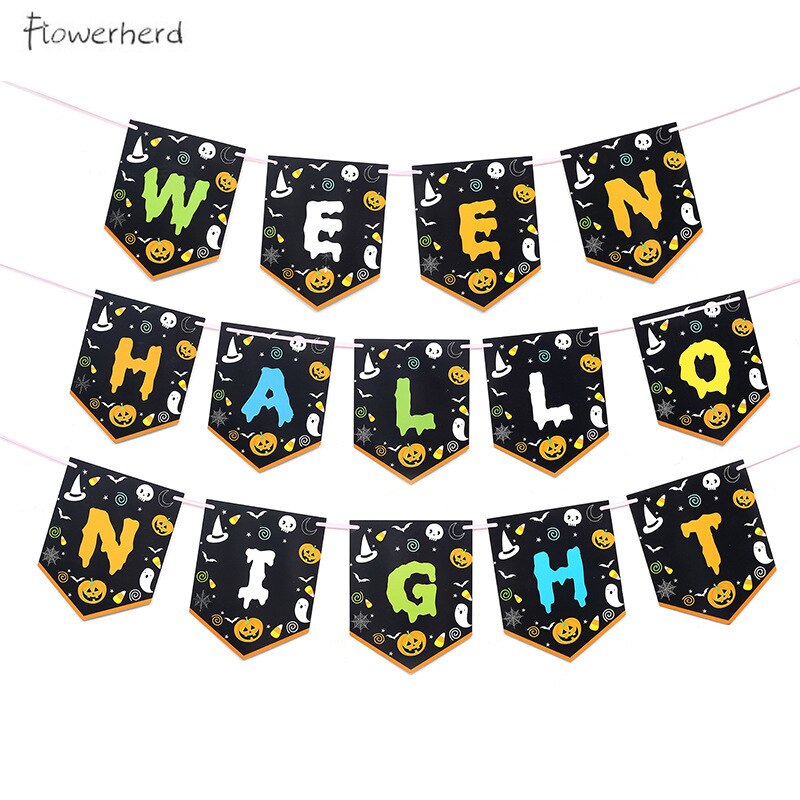 Halloween Night Decorations Party Supplies Tableware Set Disposable Plates Napkins Knives Forks Spoons Disposable Dinnerware Set