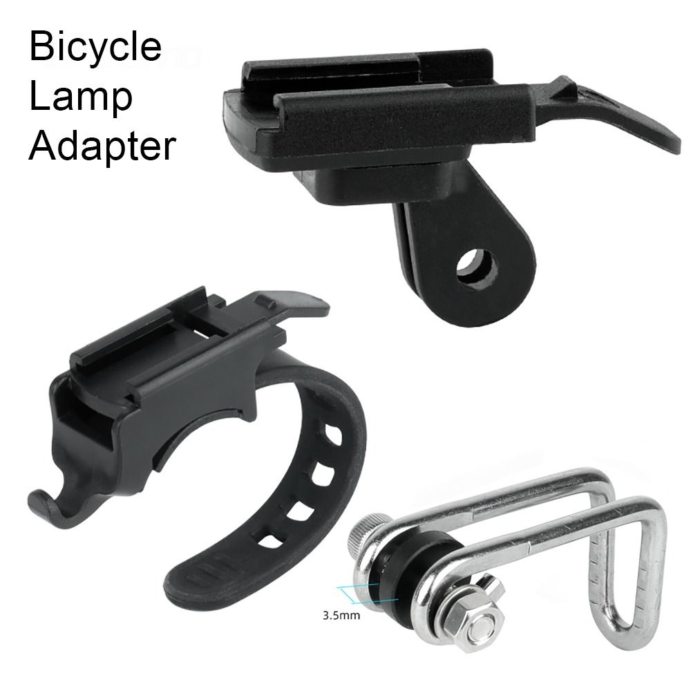 Lamp Beugel Fiets Standaard Mount Quick Mount Mtb Koplamp Adapter Metaal Voor Rockbros QD-250 Yq200/400 Merel L1