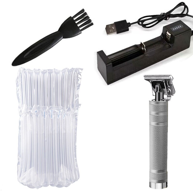 Originele Professionele Metalen Behuizing Afwerking Rand Haar Trimmer Mannen Elektrische Kapsel Baard Clipper Haar Snijder Machine: bubble bag