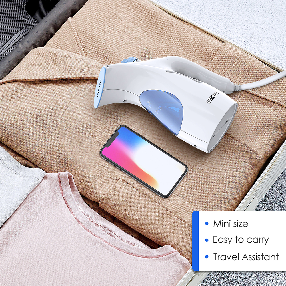 Mini Garment Clothes Steamer Portable Handheld Fabric Steamer with 130ml Water Tank Smart Home Life Brush Accessories
