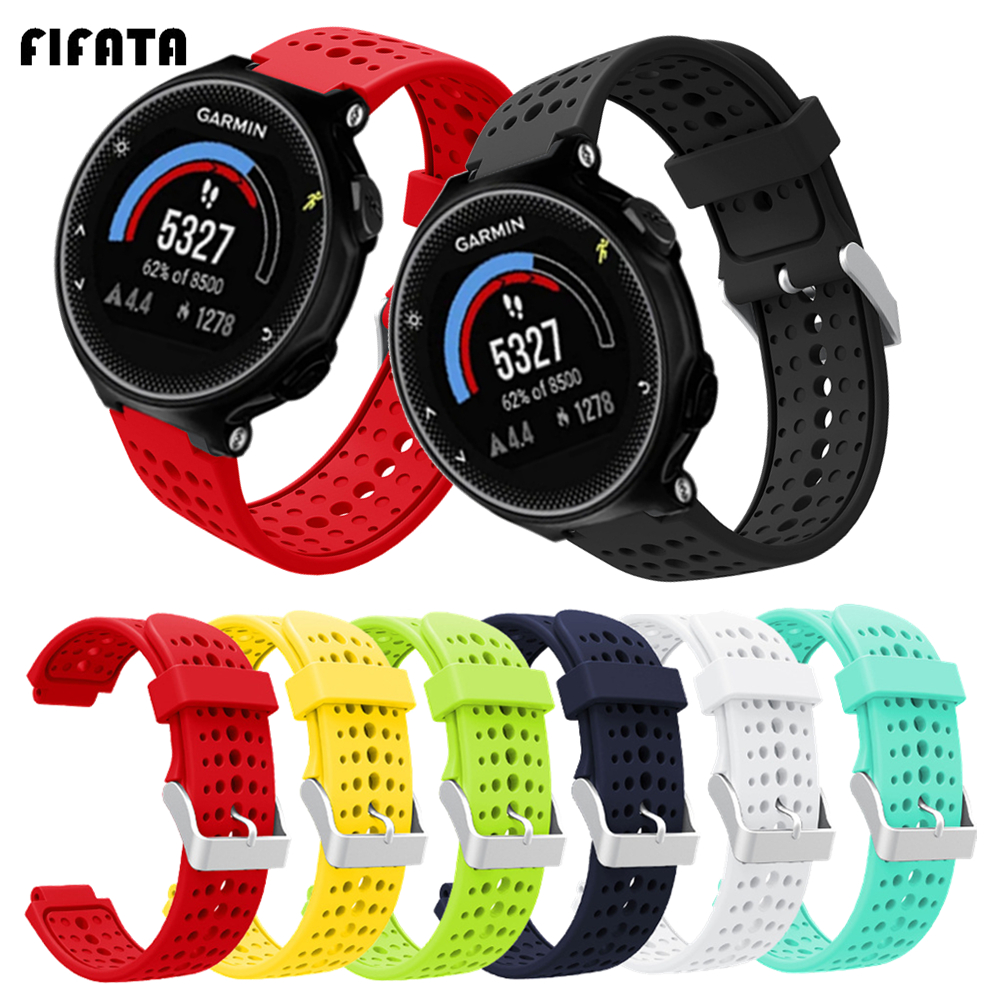 Voor Garmin Forerunner 235 Vervanging Smart Horloge Siliconen Sport Band Voor Forerunner 220/230/235/620/630/735XT Band Accessoires