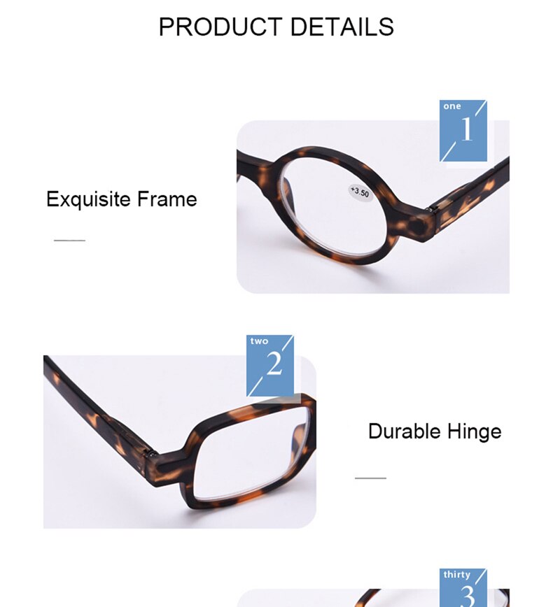 Nonor Ronde Vierkante Asymmetrische Delicate Mannen Vrouwen Leesbril Presbyopie Bril Verziendheid Brillen Optische Frame Brillen