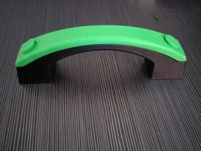 1pcs Welding machine handle blue orange red yellow green inverter center hole spacing 160MM: green