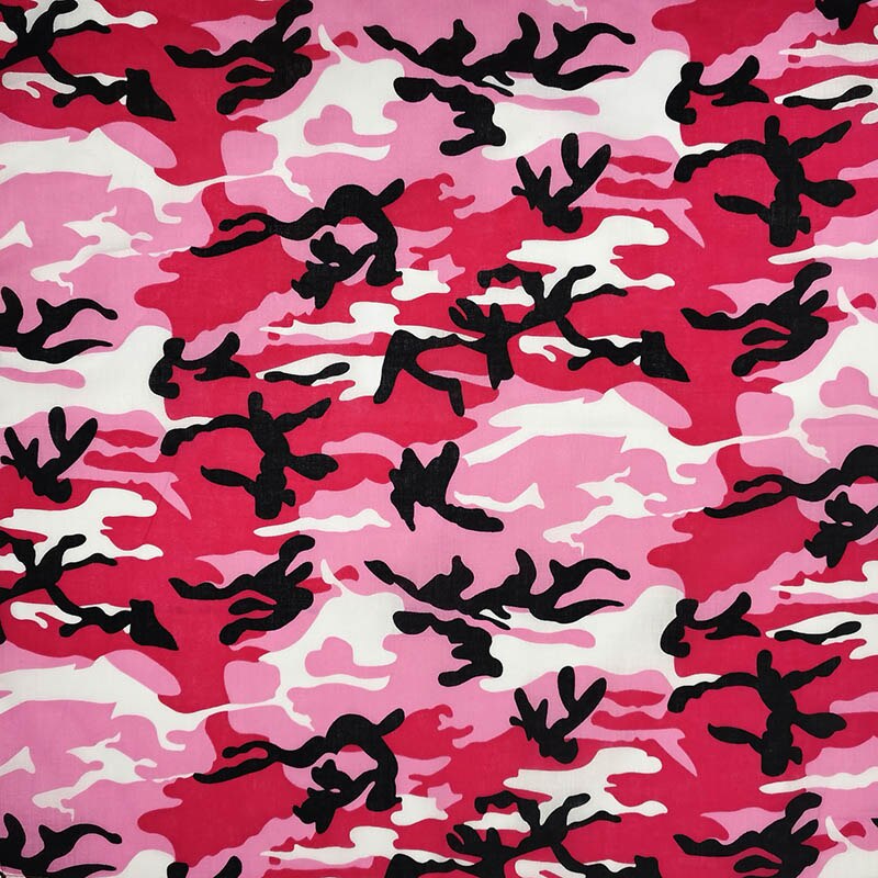Pañuelo cuadrado de camuflaje para hombre/niño/niña, Bandana de algodón, diadema, anacardo, estilo Hip Hop,