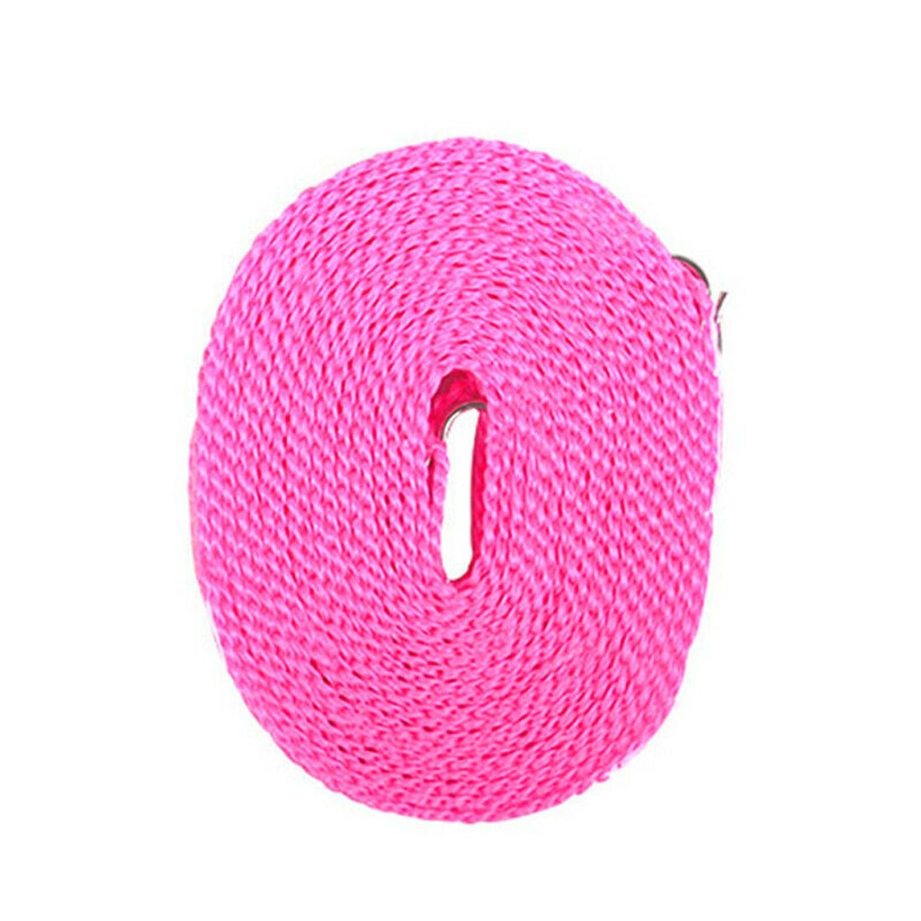Cuerda de nailon para colgar ropa, cuerda de secado a prueba de viento, perchas de plástico antideslizantes 3 M, tendedero, línea de lavado d2: C