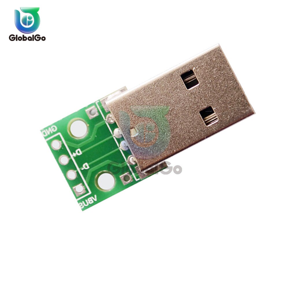 Micro USB DIP Adapter Male Female Connector Type B Type A Mini USB Connector Port Sockect Panel PCB Converter Breadboard: USB male