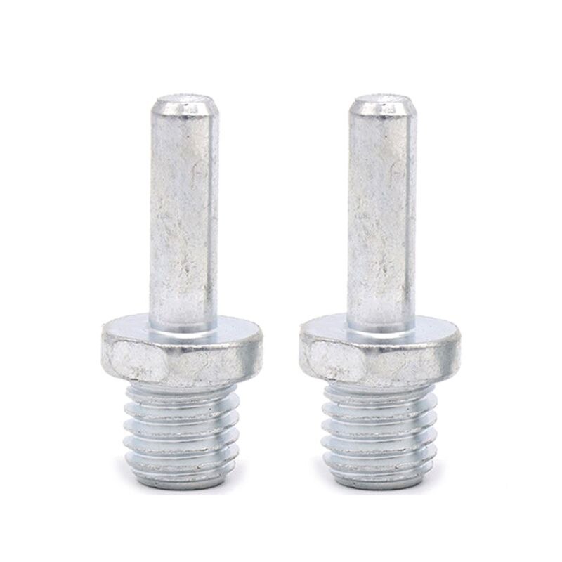Adaptador de taladro de husillo de tornillo M10/M14 de aleación dura, almohadilla de respaldo, cepillo de alambre, biela para pulir el coche, 10mm/14mm