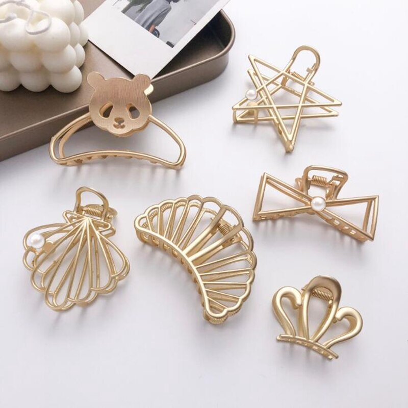 2 pçs/lote nova moda menina clipe de cabelo tubarão cabelo grande garras de cabelo doce hairpins bandana titular clipes barrettes moda