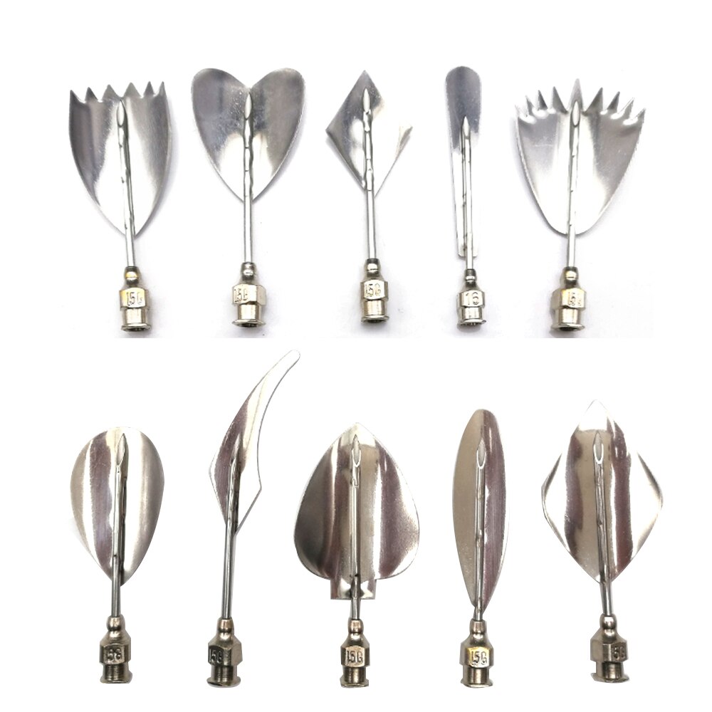 20 pcs/set 3D Jelly Flower Cake Jello Gelatin Art Tools Pudding Nozzle Cake Decorating Tool