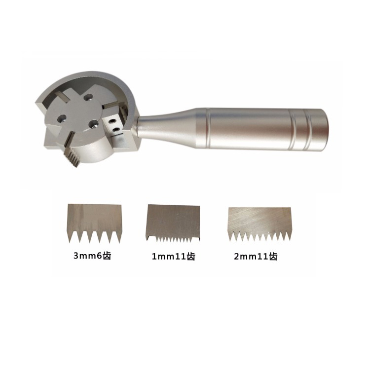 QFH Manual Cross Adhesion Tester Cross-Cut Tester 1MM/2MM/3MM Blades With Magnifier