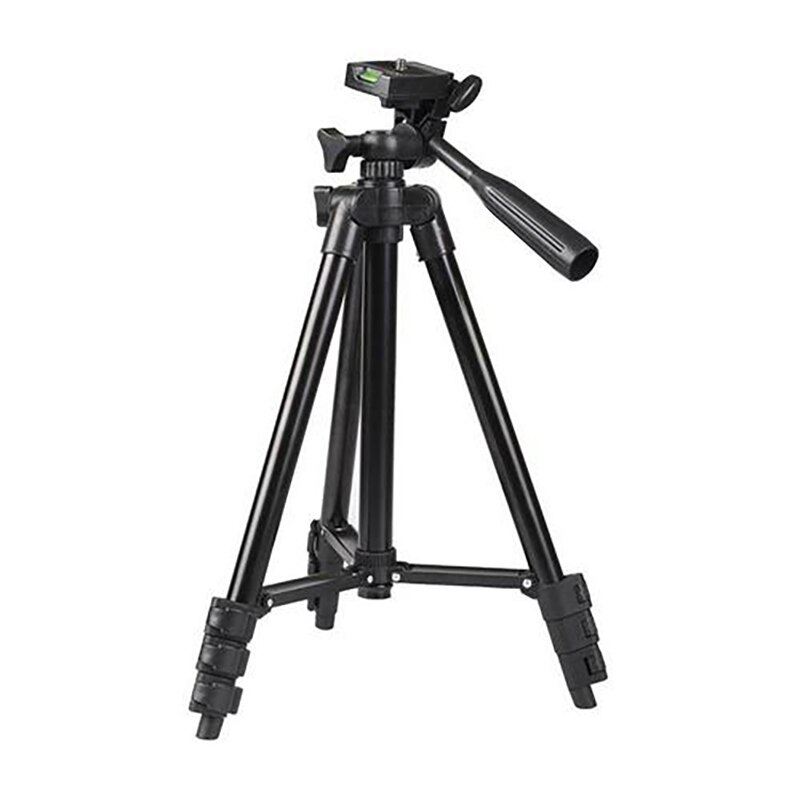 Uniwersalny statyw do telefonu profesjonalny aparat do nagrywania wideo stojak fotograficzny do Xiaomi HUAWEI IPhone aluminiowy Tripode podróżny: black tripod
