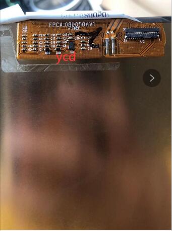 Applicable to 8-inch cable coding; FPCA.080050AV1 display internal LCD screen